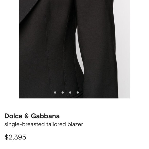Dolce and Gabbana Blazer Size 4 - Picture 2 of 5